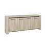 Voir la diapositive 4 : Buffet 4 portes  L200XH87XP49cm ROBIN