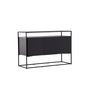 Voir la diapositive 3 : Paris Prix Buffet 3 Portes en Teck  Kingsport  120cm Noir