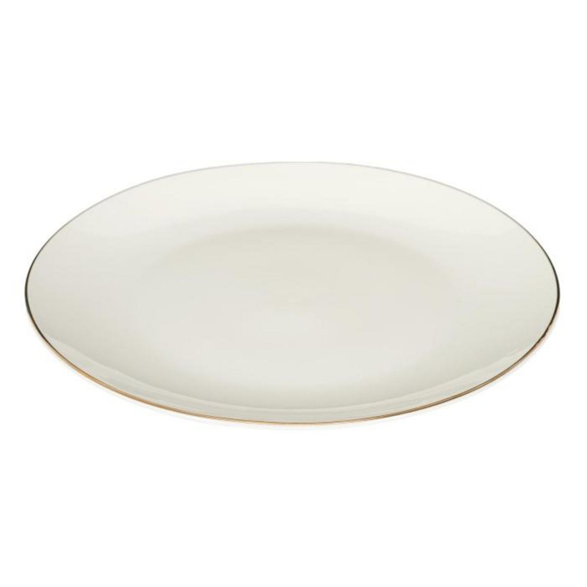 Paris Prix Service de Table en Porcelaine 12 Pièces  Erina  27cm Blanc