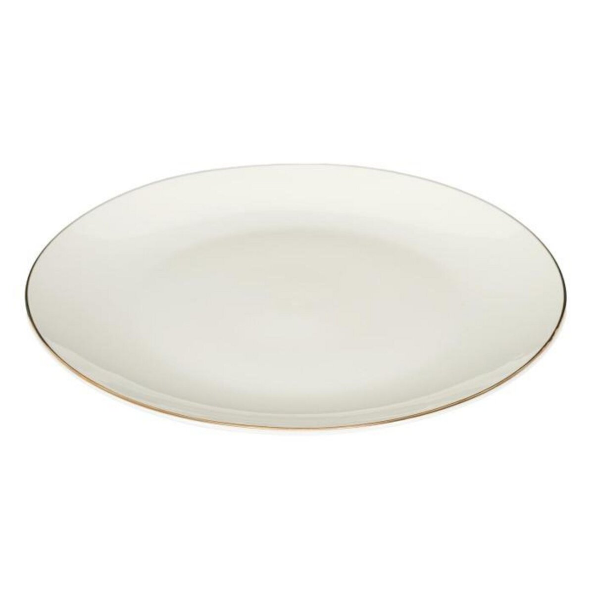 Paris Prix Service de Table en Porcelaine 12 Pièces  Erina  27cm Blanc