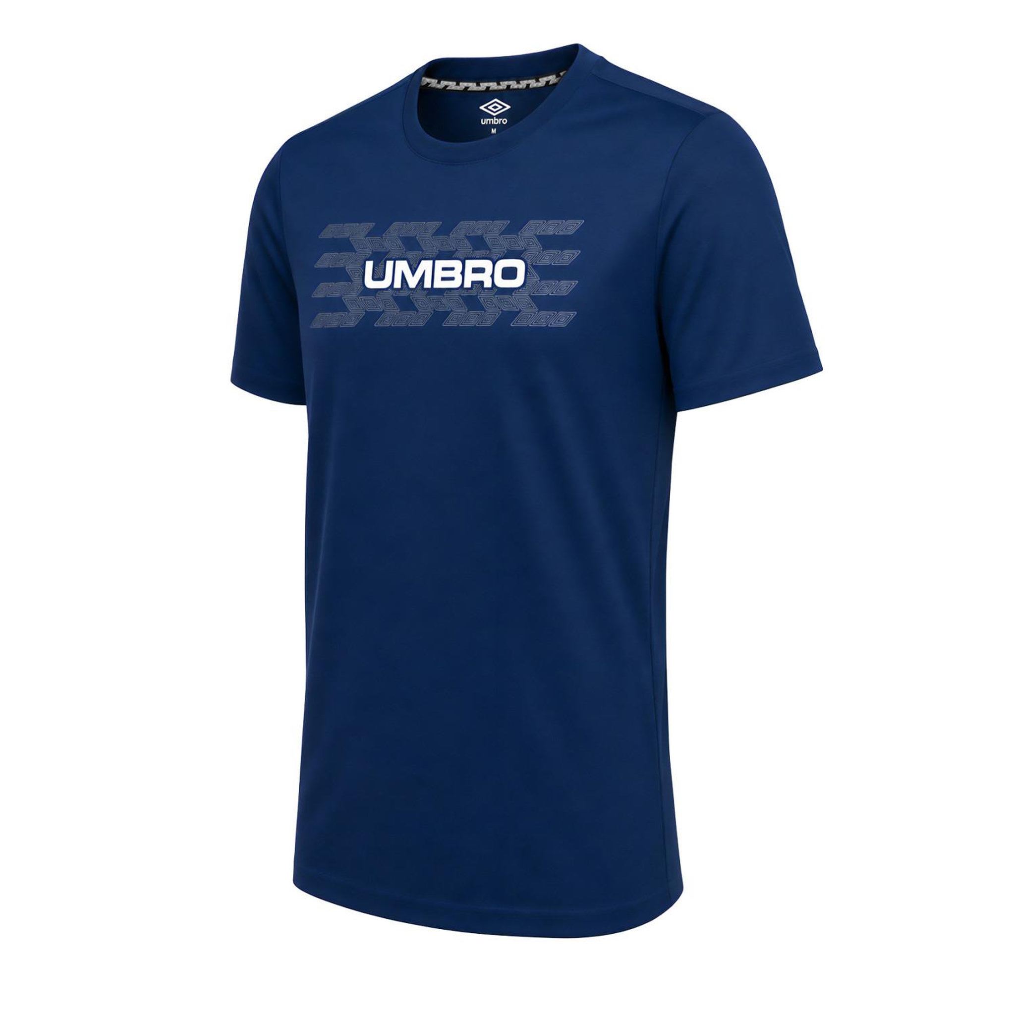 Voir la diapositive 2 : UMBRO Teeshirt homme col rond léger et confortable avec logo floqué 1224680
