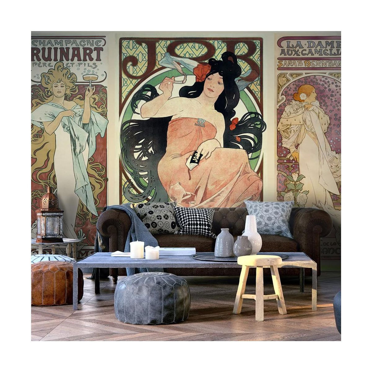 Paris Prix Papier Peint  Alphonse Mucha Women's