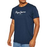 Pepe Jeans T shirt  Homme Pepe Jeans Eggo N. Coloris disponibles : Bleu