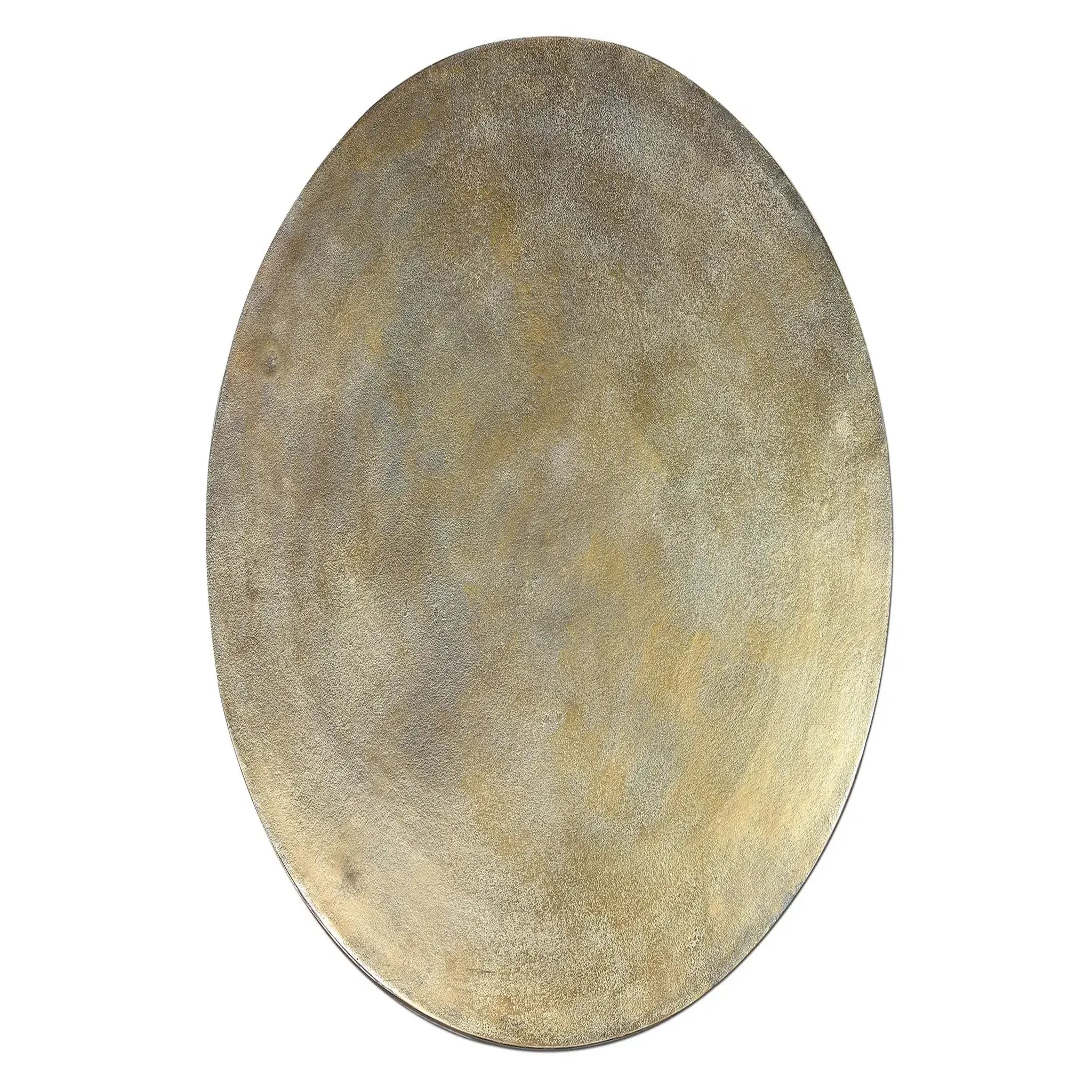 Voir la diapositive 3 : GINER Y COLOMER SL Lot de 2 tables basses de bronze grand 76 cm, petite 66 cm style industriel