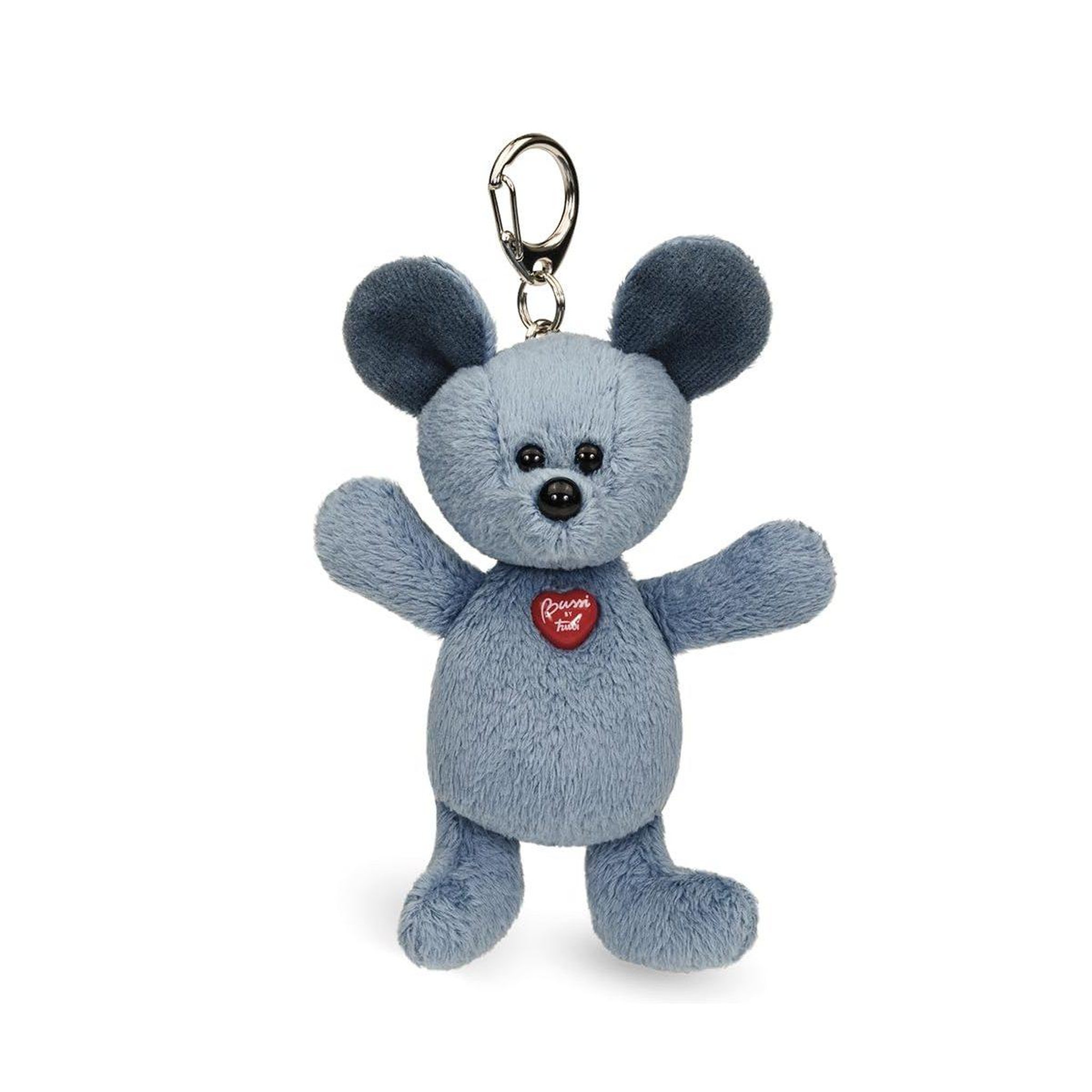 Trudi Porte cles souris bleu 15cm