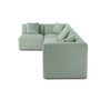 Voir la diapositive 3 : LISA DESIGN Nova - canapé modulable d'angle gauche - 5 places - en velours