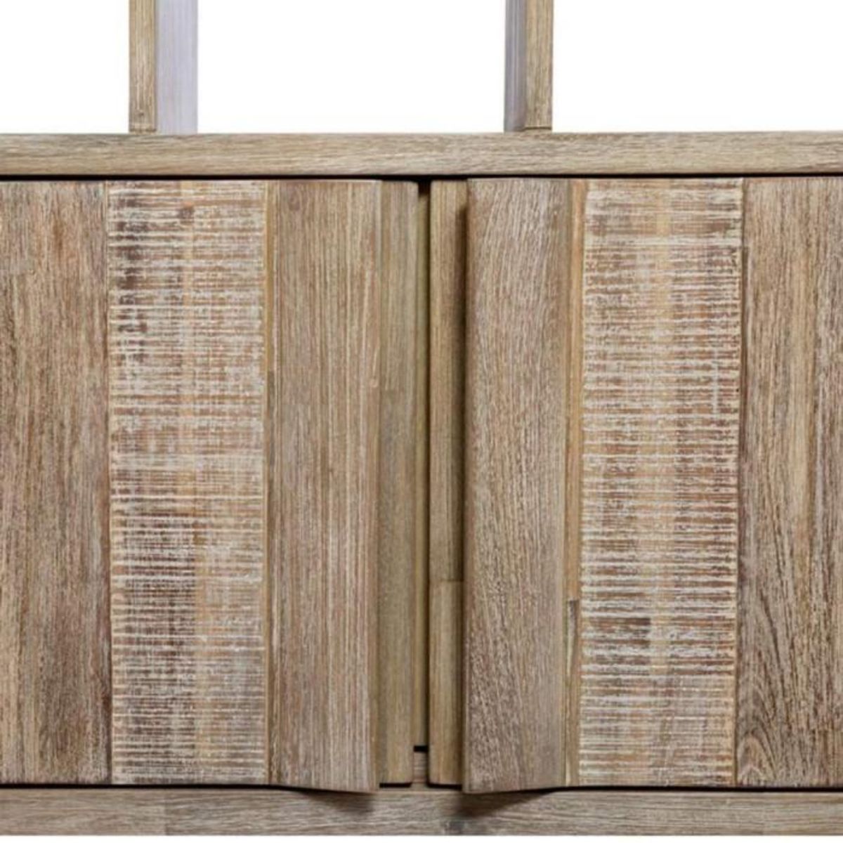 ATMOSPHERA Étagère Bibliothèque 4 Niveaux  Banila  180cm Naturel