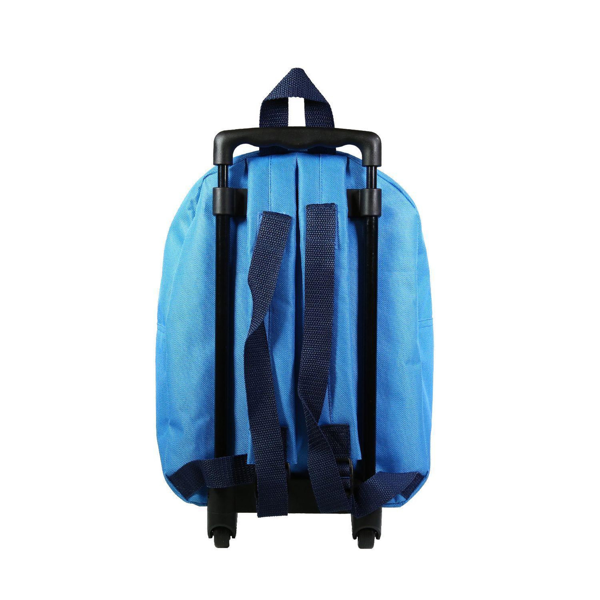 Voir la diapositive 4 : Bagtrotter BAGTROTTER Sac à dos à roulettes 31 cm maternelle Super Mario Bleu