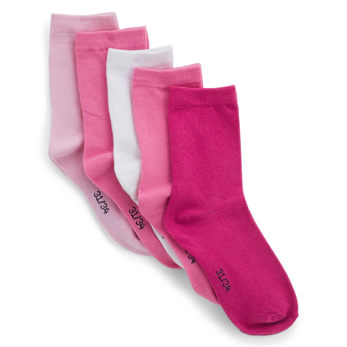 IN EXTENSO Lot de 5 paires de chaussettes fille