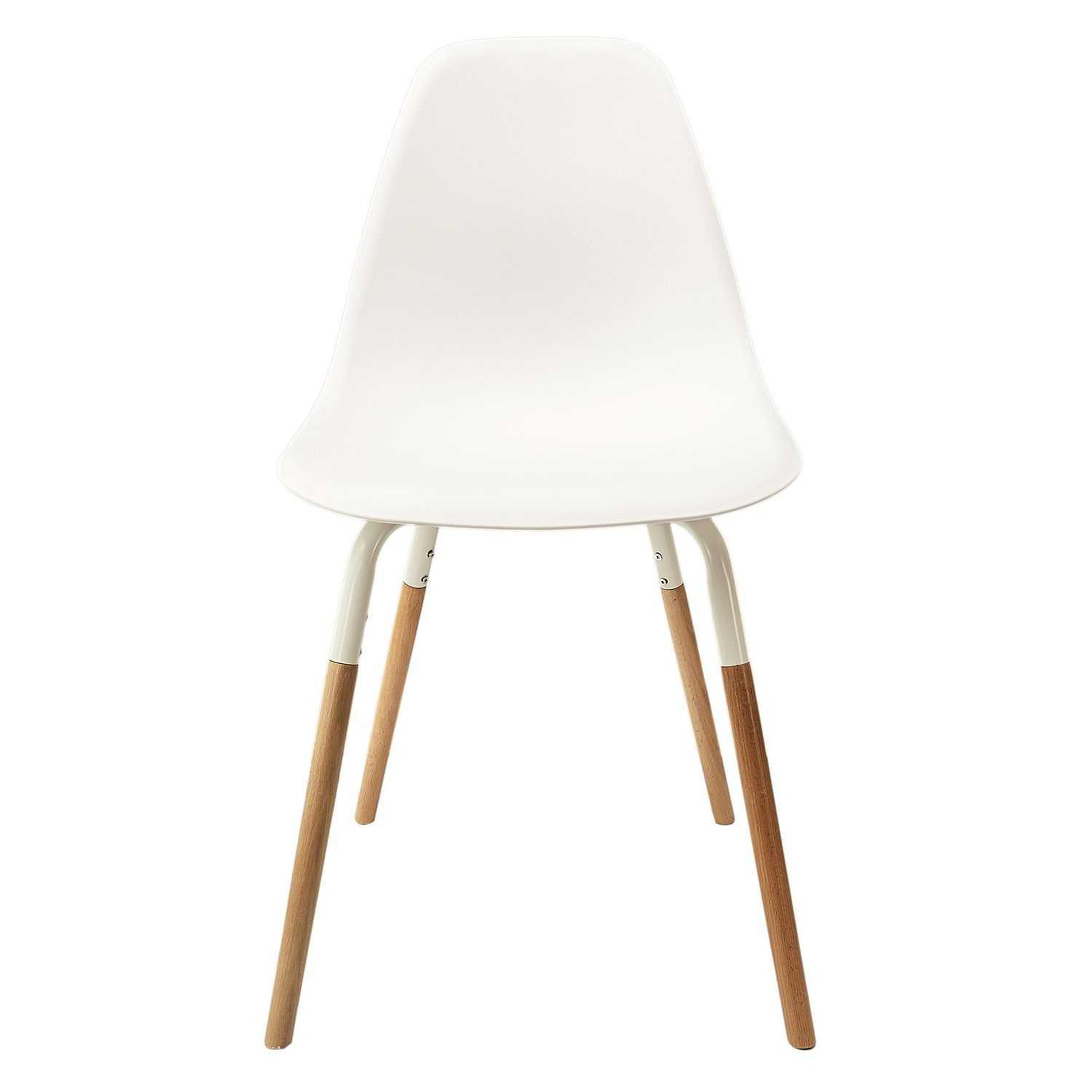 Voir la diapositive 3 : The Home Deco Factory Lot de 4 Chaises scandinave Phenix en polypropylène et métal