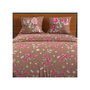 Voir la diapositive 2 : Home collection Parure housse de couette 3pcs 240x220cm 100%coton 52fils lea taupe