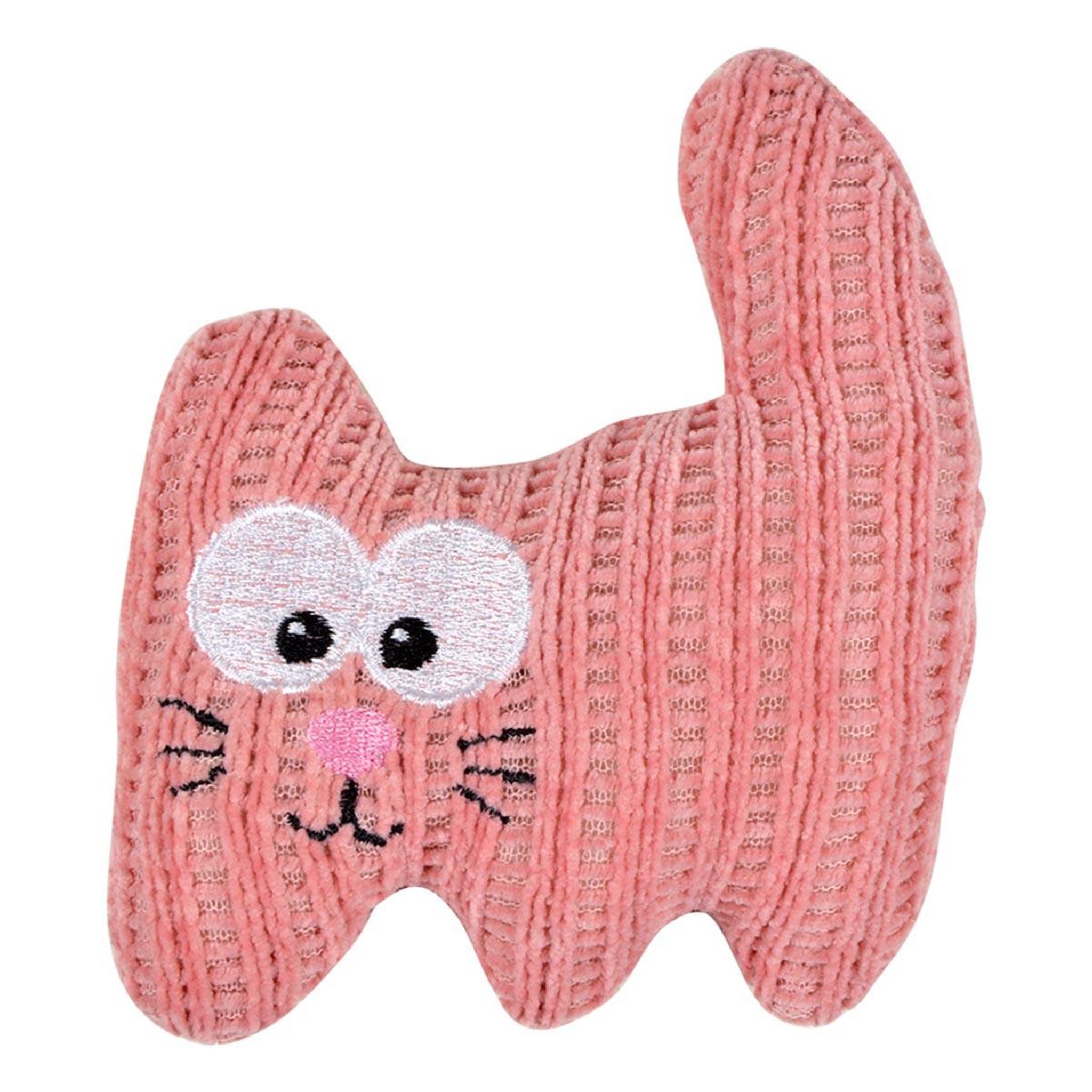 LOVE STORY Jouet peluche pour chat  boho cat  12cm bois de rose