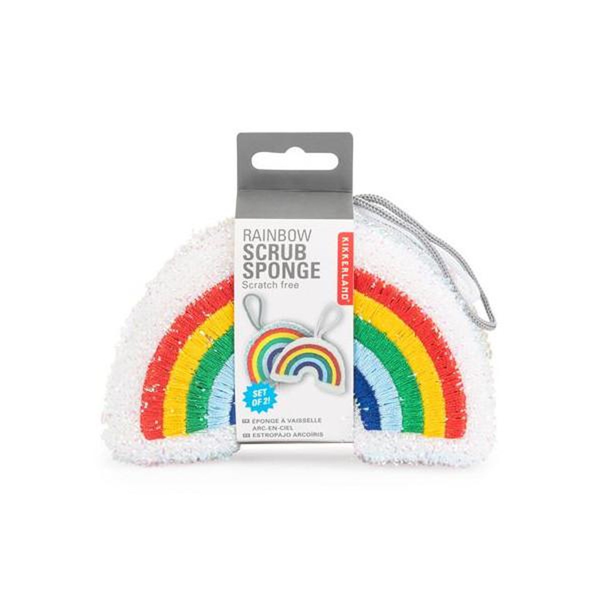 Kikkerland Eponge arc en ciel