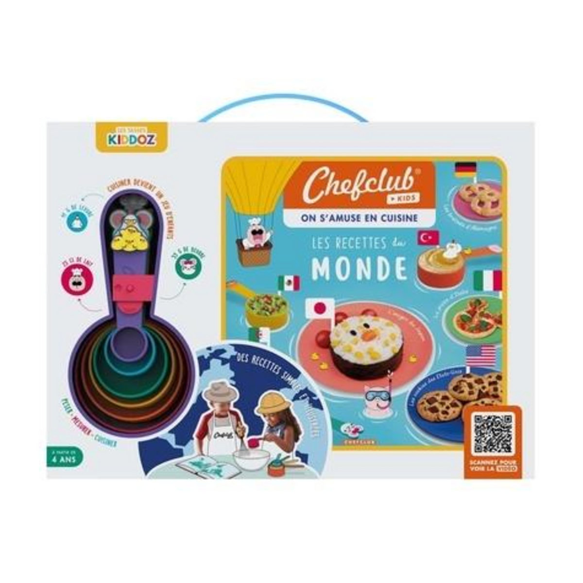 COFFRET  LES RECETTES DU MONDE , Chefclub Editions