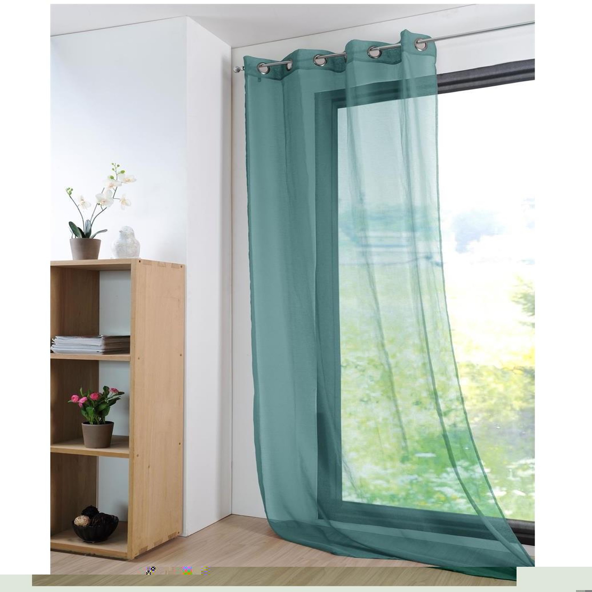 Voir la diapositive 2 : Eden Voilage uni collection mona design et moderne