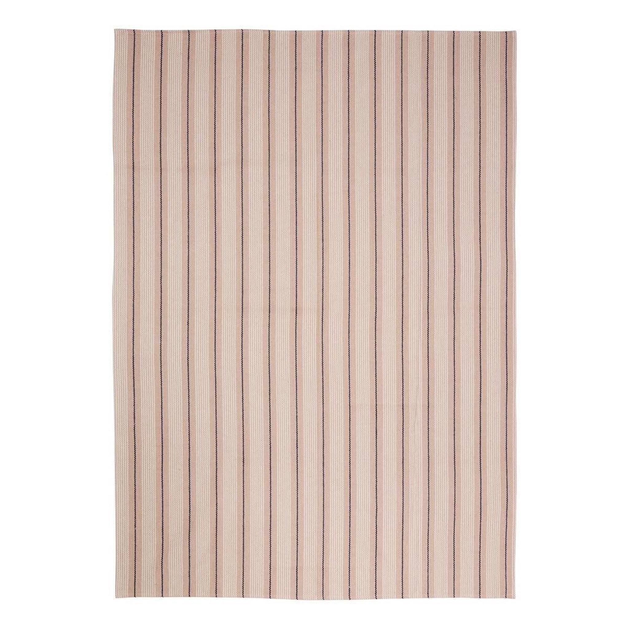 ATMOSPHERA Tapis à rayures  groove  120x170cm beige & bleu