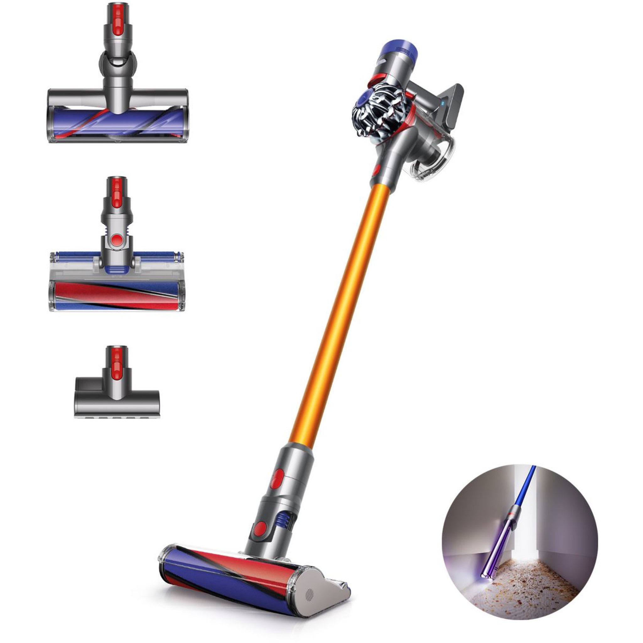 Voir la diapositive 1 : Dyson Aspirateur balai V8 Absolute +