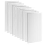 OUTSUNNY Lot de 10 panneaux polycarbonate alvéolaire 4 mm transparent dim. 120L x 60l cm