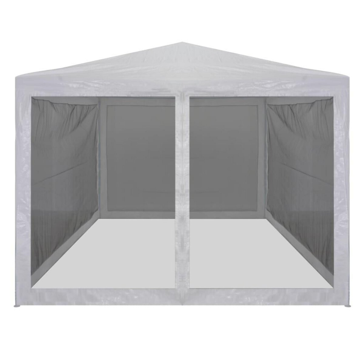VIDAXL Tente de reception avec 4 parois en maille 4 x 3 m