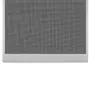 VIDAXL Moustiquaire blanche a charniere pour portes 120 x 240 cm