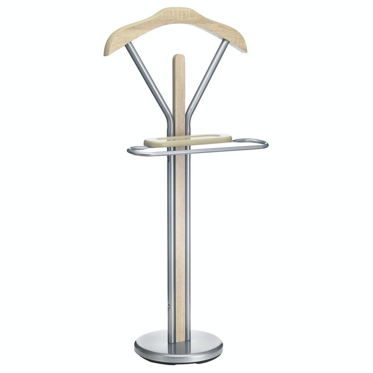 IDIMEX Valet FABIO, en métal laqué et MDF