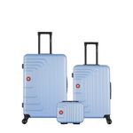 SWISS KOPPER SWISS KOPPER - LOT DE 3 - Valises grand format, weekend et vanity RUTI. Coloris disponibles : Orange, Rouge