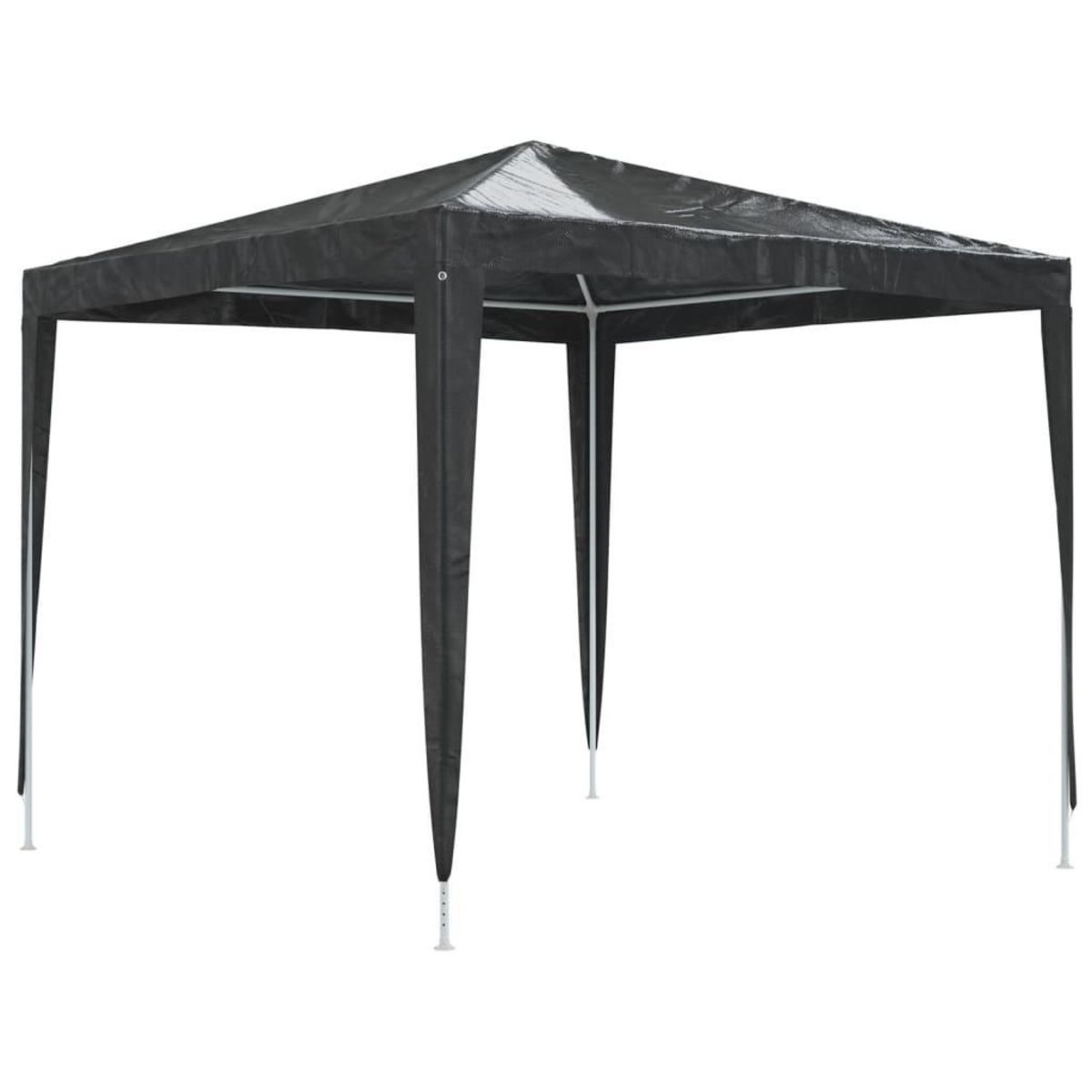 VIDAXL Tente de reception professionnelle 2,5x2,5 m Anthracite 90 g/m^2