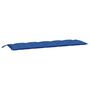 Voir la diapositive 2 : VIDAXL Coussin de banc de jardin bleu 180x50x7 cm tissu oxford