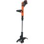 Voir la diapositive 1 : Black et Decker Coupe-bordure sans fil BLACK+DECKER STC1840EPC-QW - 18V - 30 cm