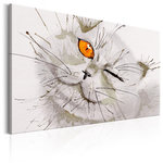 Paris Prix Tableau Imprimé  Grey Cat. Coloris disponibles : Multicolore