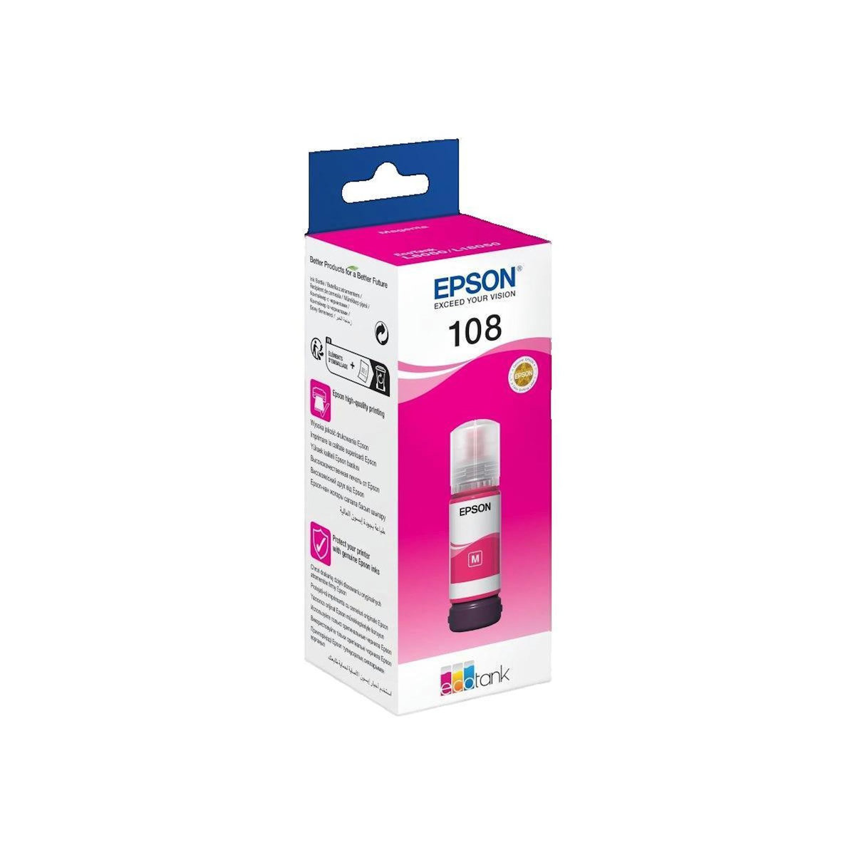 Epson Recharge d'encre Epson EcoTank 107 Magenta