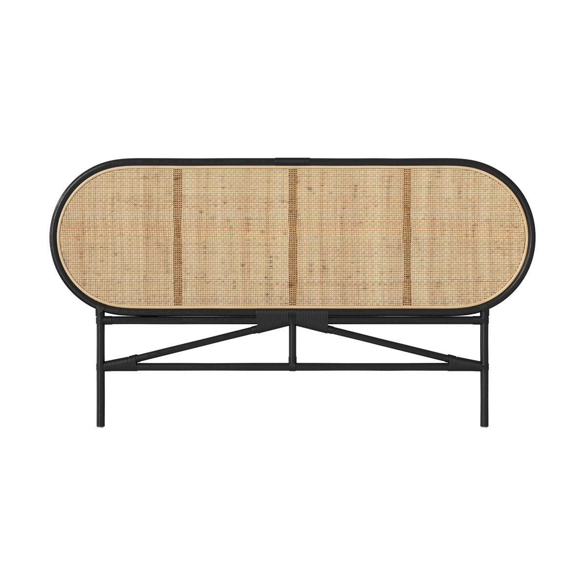 Rendez vous déco Tête de lit en rotin naturel 140 cm - Navahino