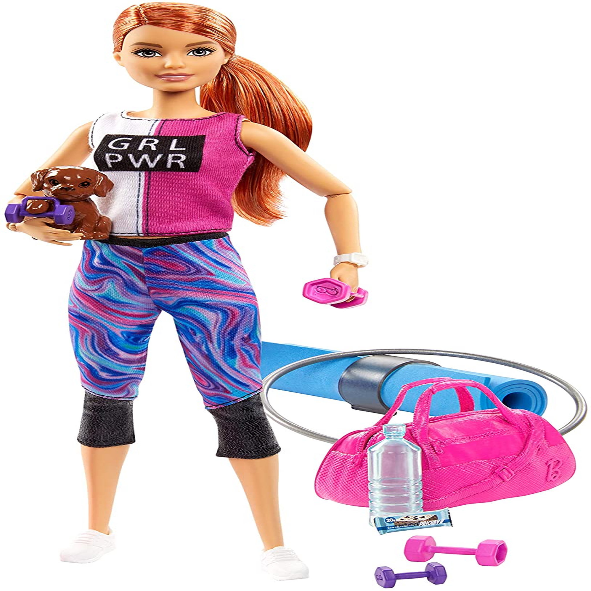 Voir la diapositive 1 : BARBIE Barbie Bien-être coffret Sport