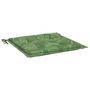 Voir la diapositive 5 : VIDAXL Coussins de chaise lot de 6 motif de feuilles 50x50x3 cm tissu
