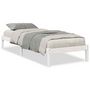 Voir la diapositive 2 : VIDAXL Cadre de lit extra long sans matelas 90x220 cm bois massif pin