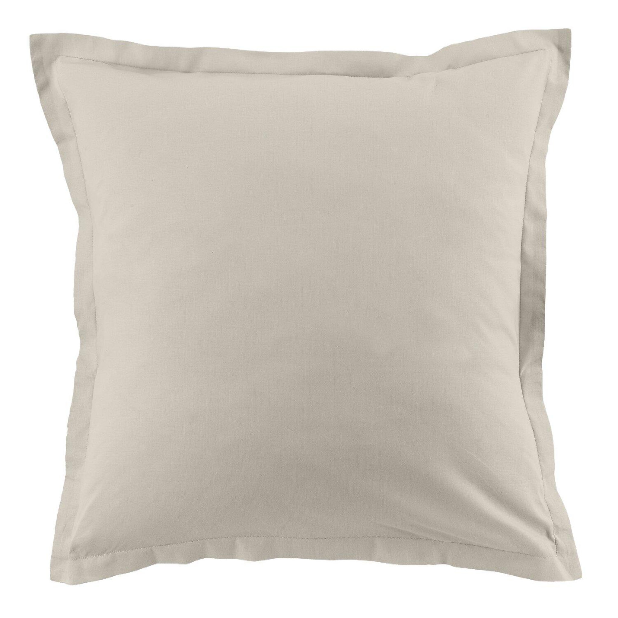 Voir la diapositive 1 : Home collection Paire de taies d'oreiller 100% coton 57fils