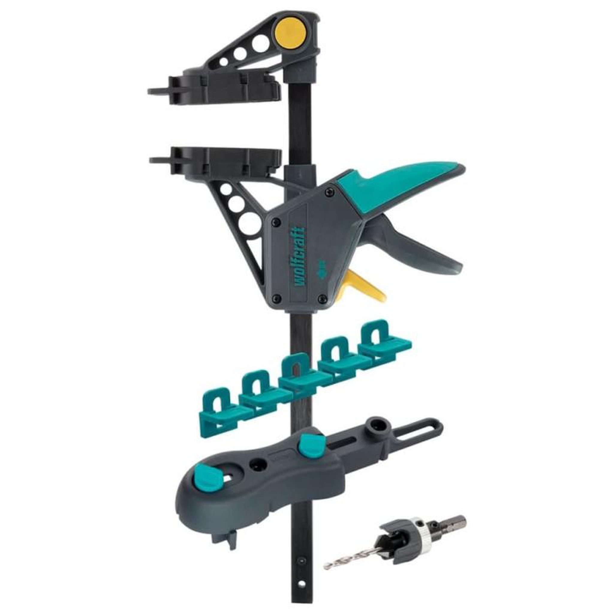 Voir la diapositive 2 : WOLFCRAFT wolfcraft Ensemble de pose de plancher 6988000