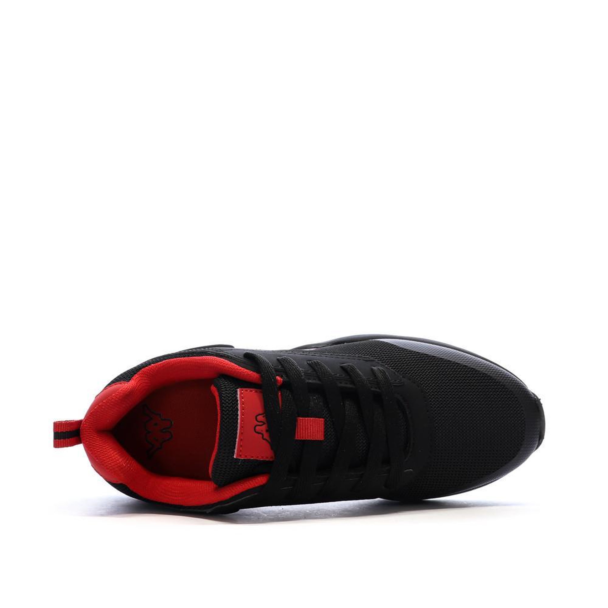 Voir la diapositive 4 : KAPPA Baskets Noires/Rouges Garçon Kappa Logo Safir 2s