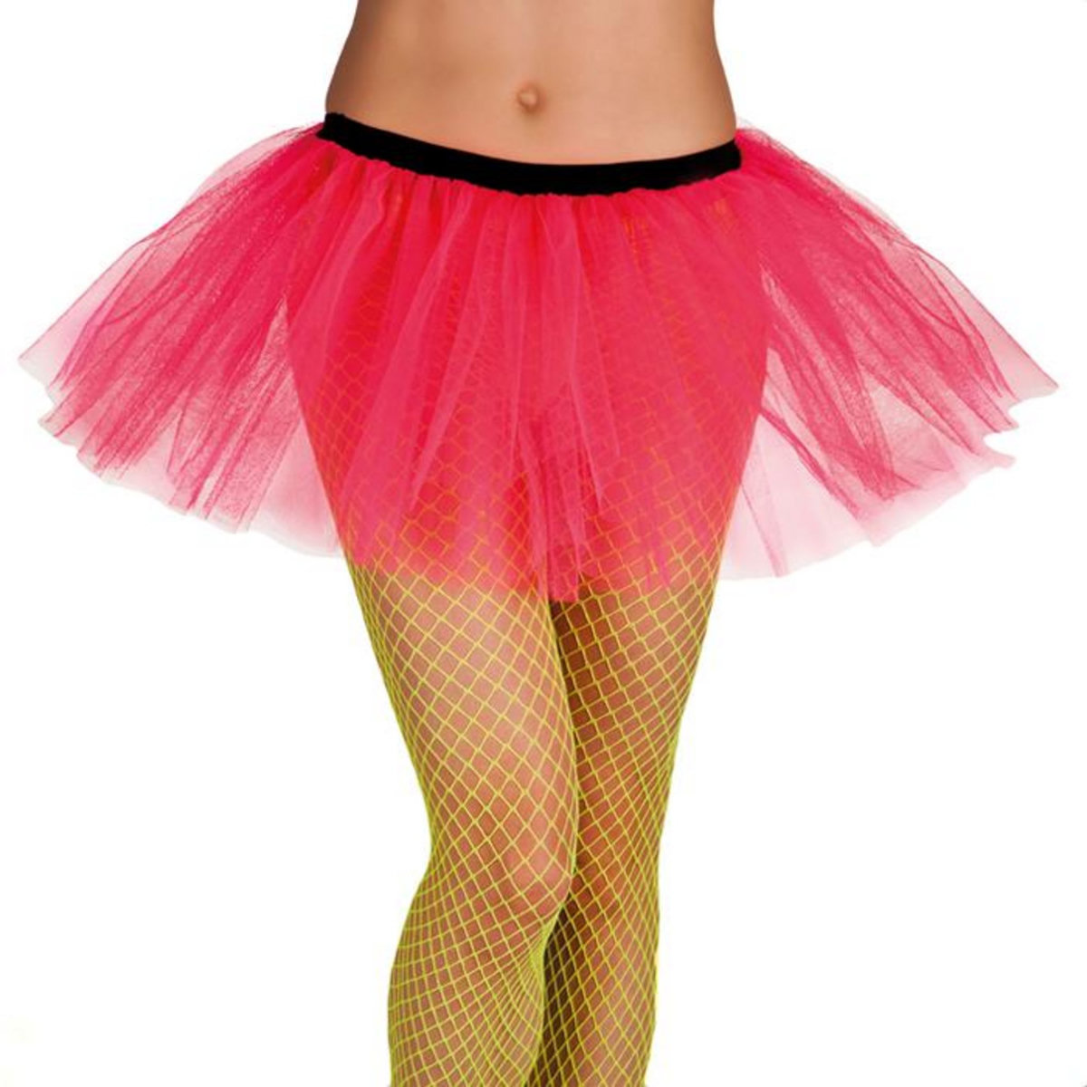 Boland Jupe Tulle Tutu Rose Fluo