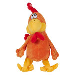 Paris Prix Peluche Animée Coq  Chanteur  30cm Multicolore