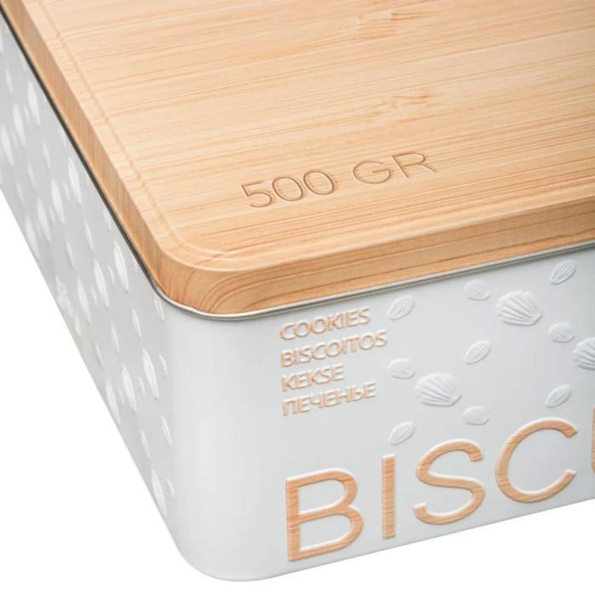 FIVE Boîte à Biscuits  Scandi  19cm Blanc