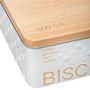 Voir la diapositive 3 : FIVE Boîte à Biscuits  Scandi  19cm Blanc