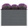 Voir la diapositive 2 : VIDAXL Lit sureleve de jardin WPC 150x50x91 cm Gris