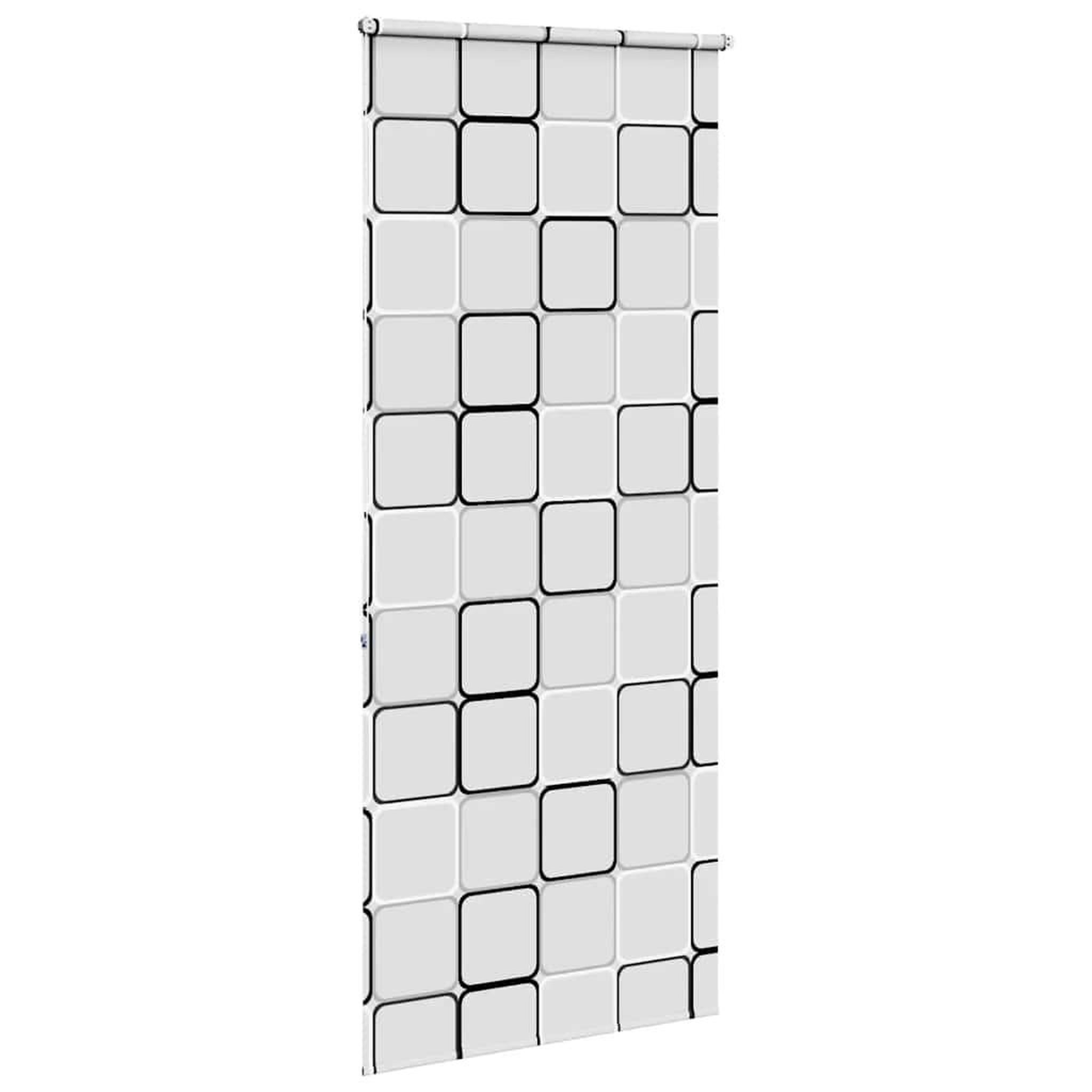 Voir la diapositive 4 : VIDAXL Store enrouleur de douche 100x240 cm largeur du tissu 96 cm