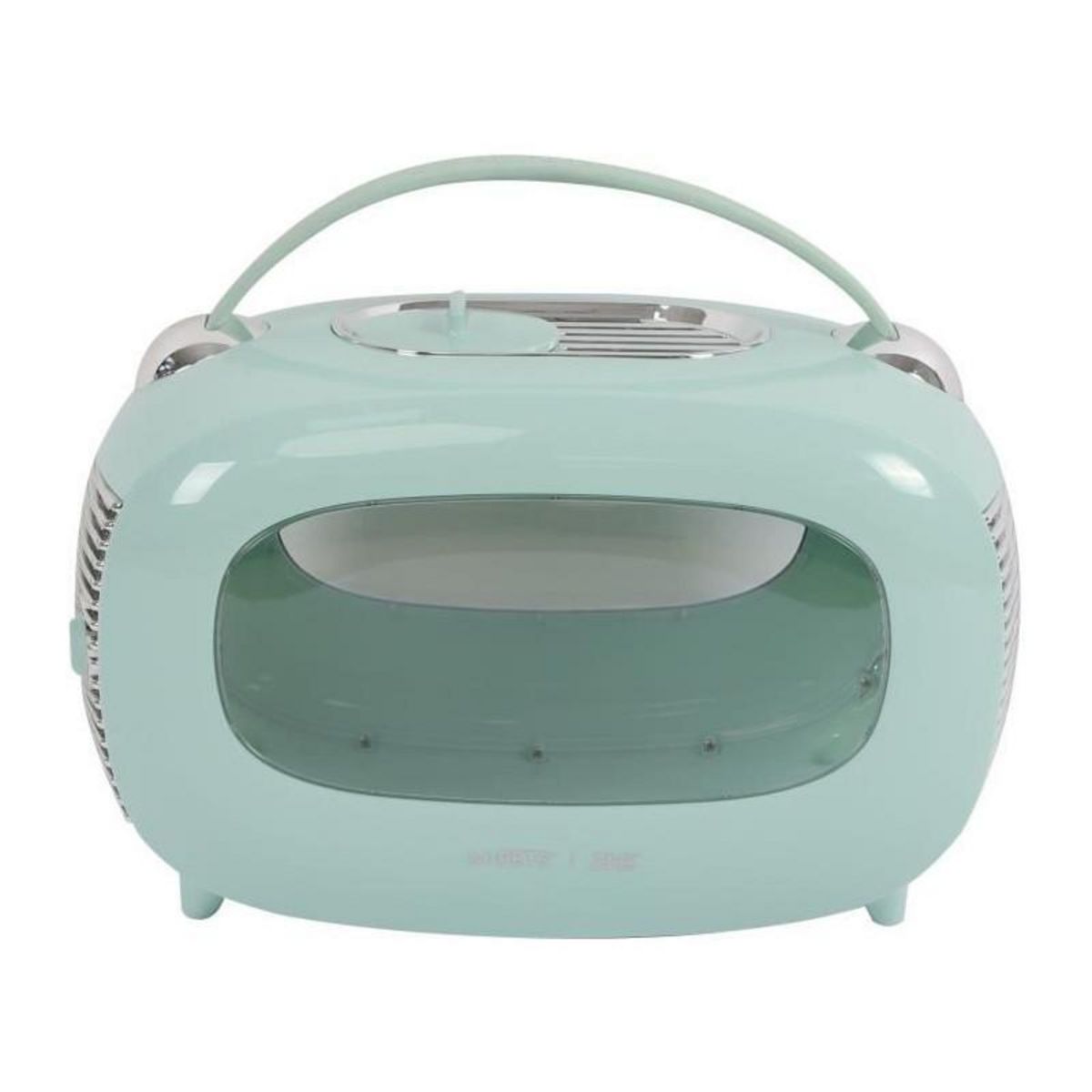 M PETS Caisse de transport - M PETS - SIXTIES Classic - Poignée - Sac a dos - Ouverture arriere - 5 kg max - Bleu