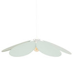 ATMOSPHERA Suspension en lin FLEUR - Diam 72 cm - Vert