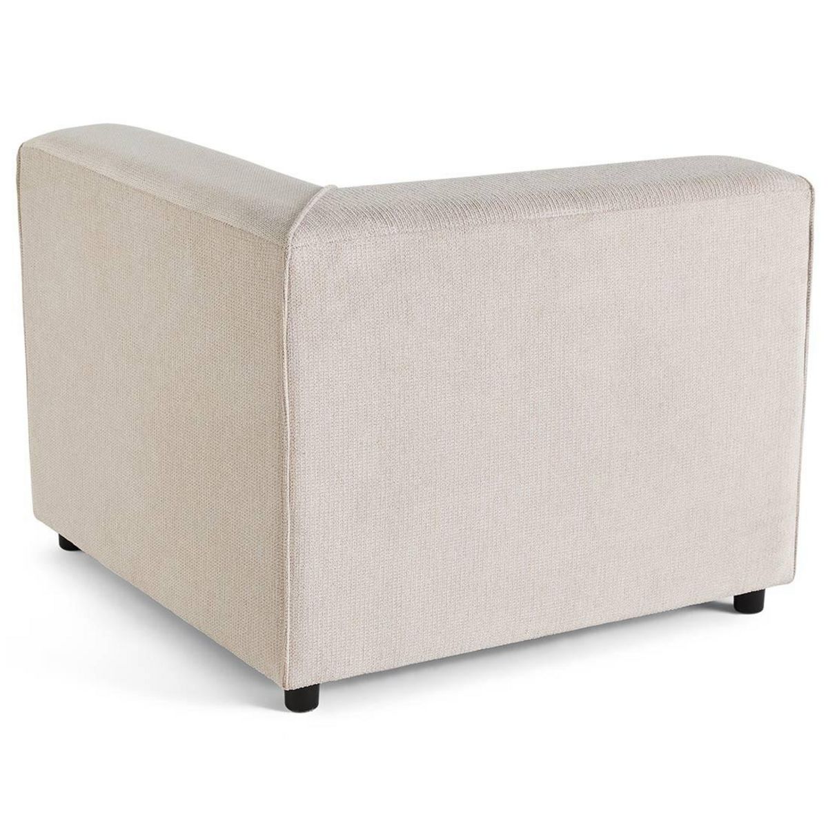 LISA DESIGN Suaro - module d'angle réversible en tissu texturé