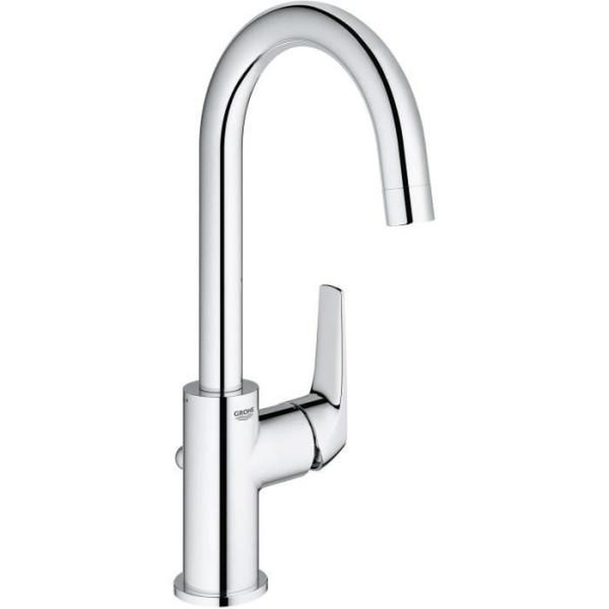 Grohe Robinet salle de bains - grohe start flow - mitigeur monocommande - taille l - chromé - economie d'eau - 23811000