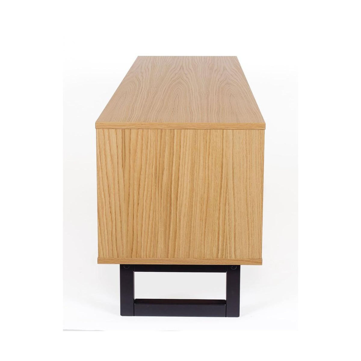 Paris Prix Meuble TV 2 Portes en Bois  Camden  150cm Naturel