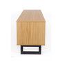 Voir la diapositive 4 : Paris Prix Meuble TV 2 Portes en Bois  Camden  150cm Naturel